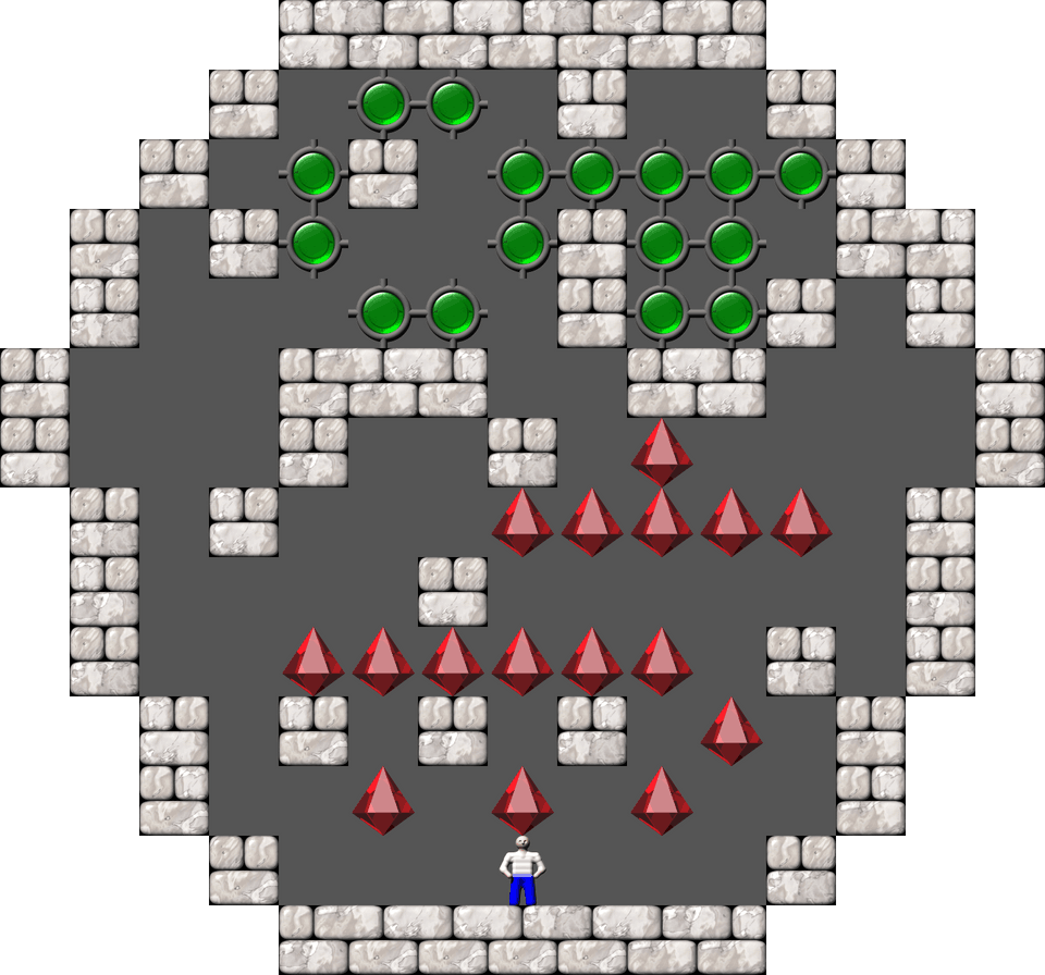 Sokoban ACSmileys 4 level 93